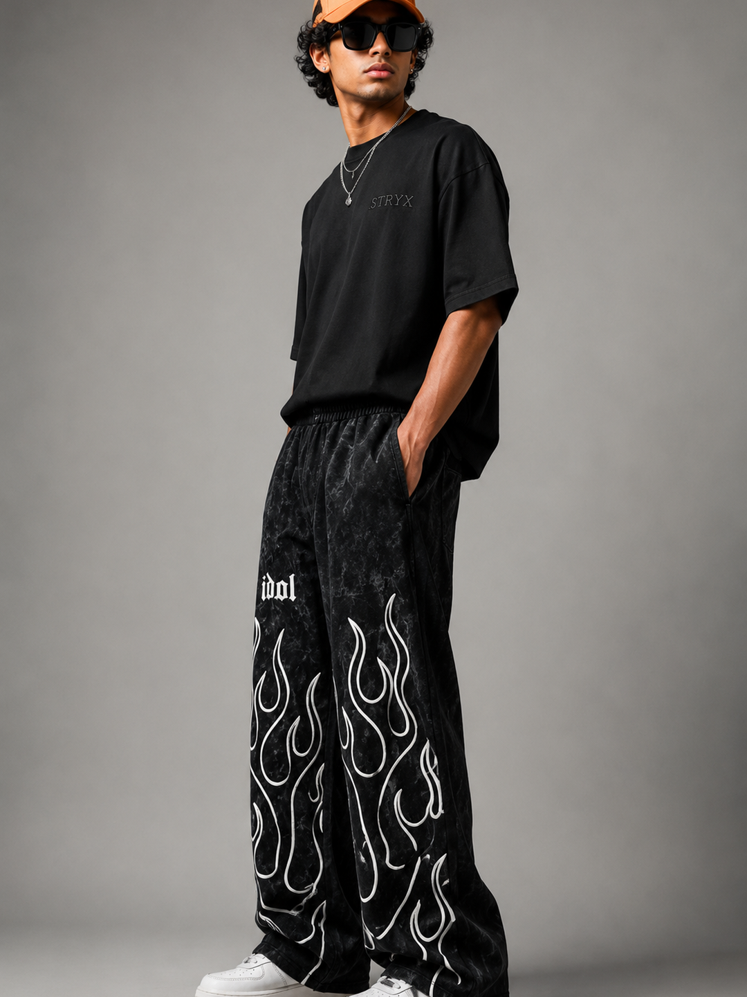 Men's Straight Fit Baggy Pants