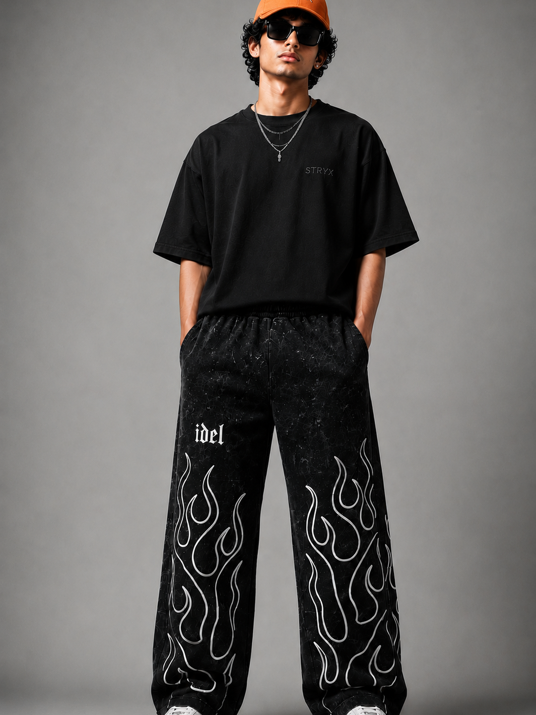 Men's Straight Fit Baggy Pants