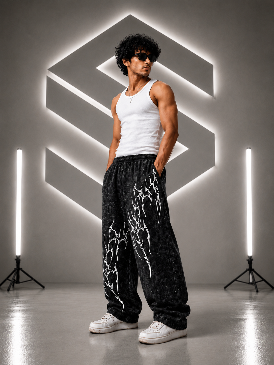 Men's Straight Fit Baggy Pants