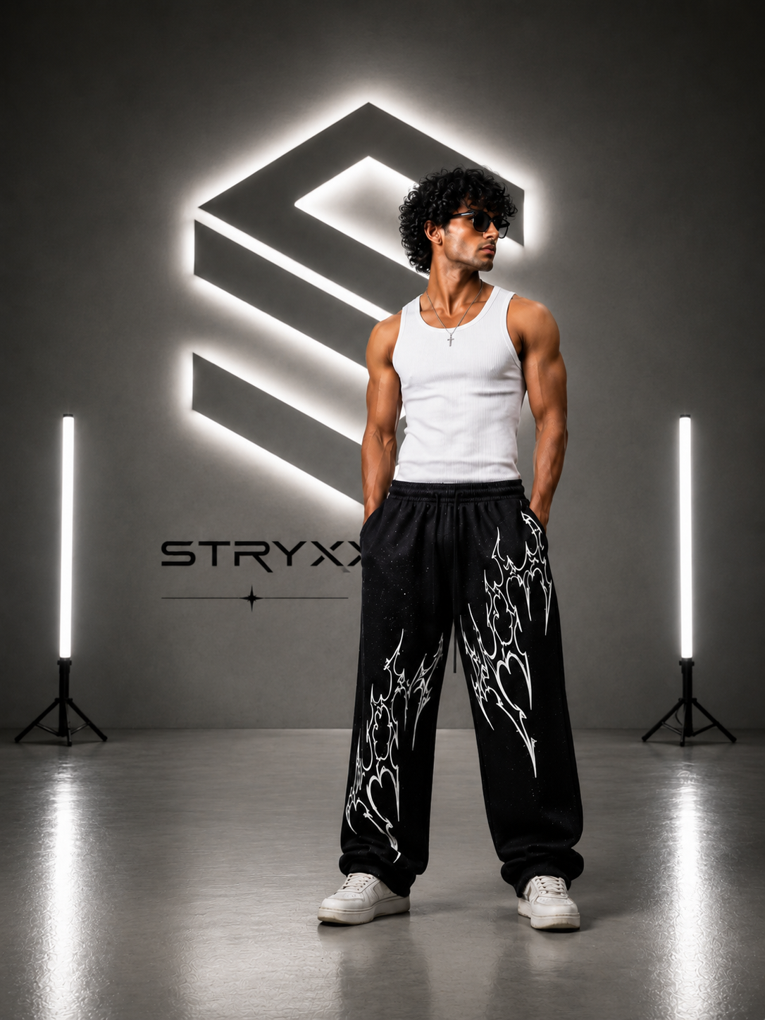 Men's Straight Fit Baggy Pants