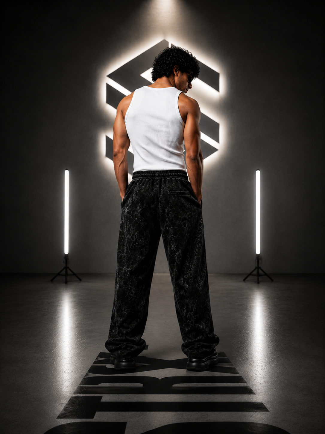 Men's Straight Fit Baggy Pants