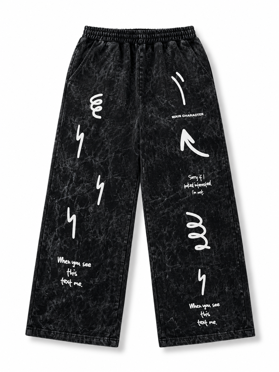 Men's Straight Fit Baggy Pants