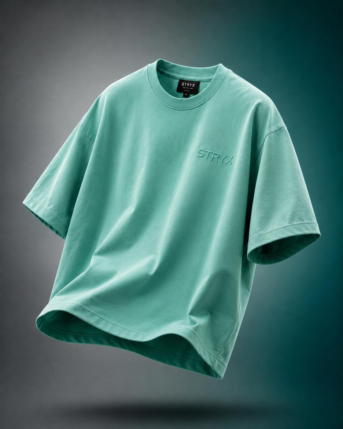 Men's Oversized- Boxy Fit -T-Shirt | Mint Green